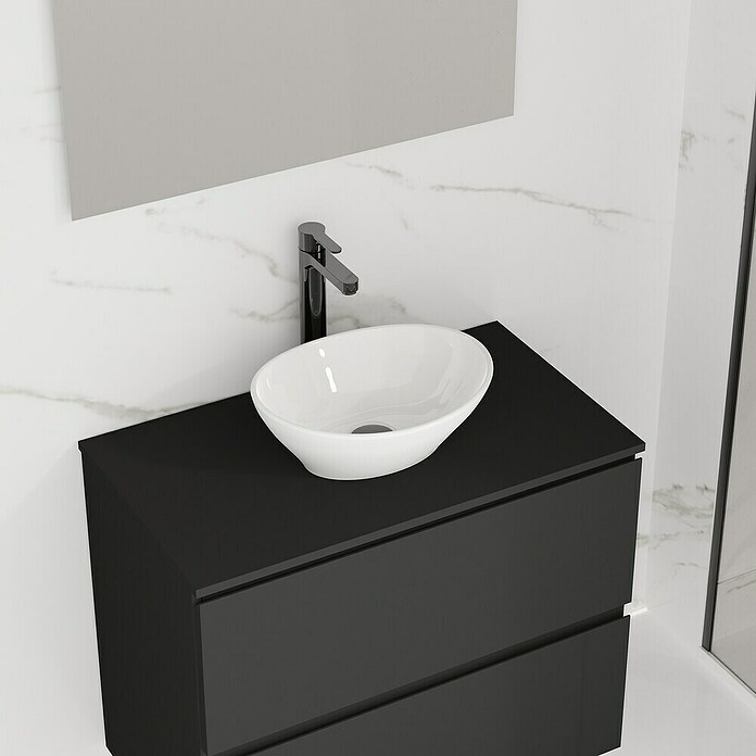 Artysan Lavabo de sobremesa Danae (41,2 x 31,7 cm, Blanco) | BAUHAUS