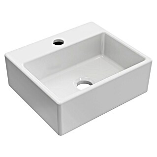 Artysan Lavabo de sobremesa Cuadrado (31,8 x 29,2 cm, Blanco)