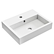 Artysan Lavabo de sobremesa Cuadrado (45 x 36 cm, Blanco) | BAUHAUS