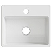 Artysan Lavabo de sobremesa Cuadrado (31,8 x 29,2 cm, Blanco) | BAUHAUS