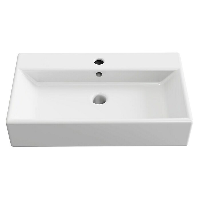 Artysan Lavabo de sobremesa Recto (60,9 x 36,2 cm, Blanco) | BAUHAUS