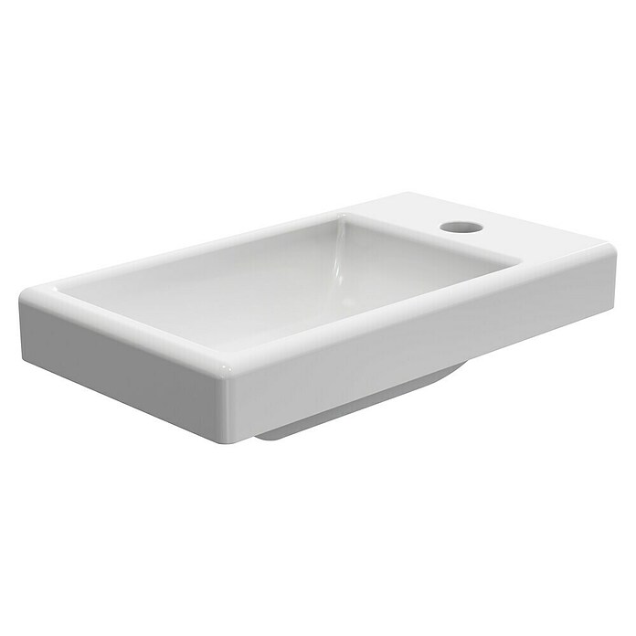 Artysan Lavabo de sobremesa Recto (41 x 23 cm, Blanco) | BAUHAUS
