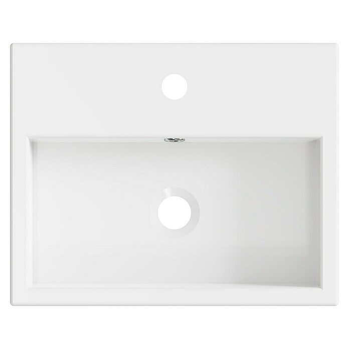 Artysan Lavabo de sobremesa Cuadrado (45 x 36 cm, Blanco) | BAUHAUS