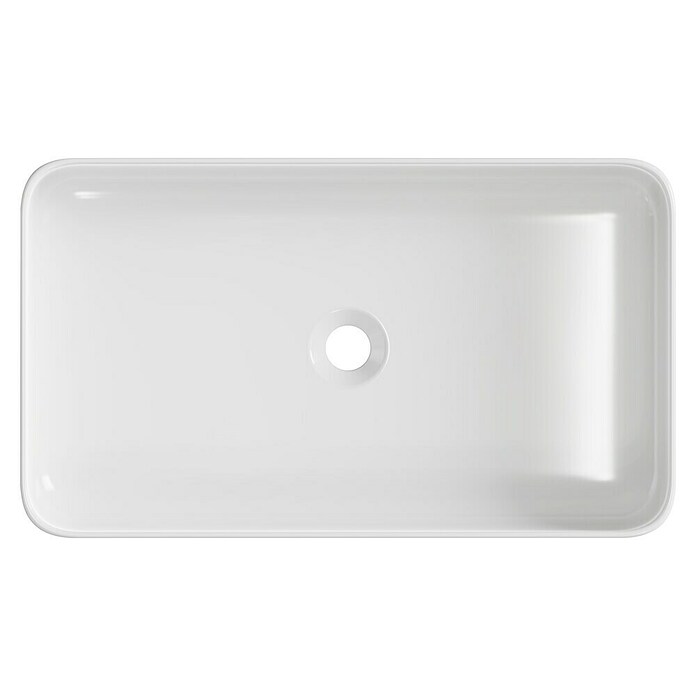 Artysan Lavabo de sobremesa Rectangular (62,6 x 35,6 cm, Blanco) | BAUHAUS