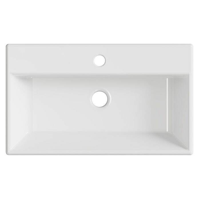 Artysan Lavabo de sobremesa Recto (60,9 x 36,2 cm, Blanco) | BAUHAUS