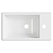 Artysan Lavabo de sobremesa Recto (41 x 23 cm, Blanco) | BAUHAUS