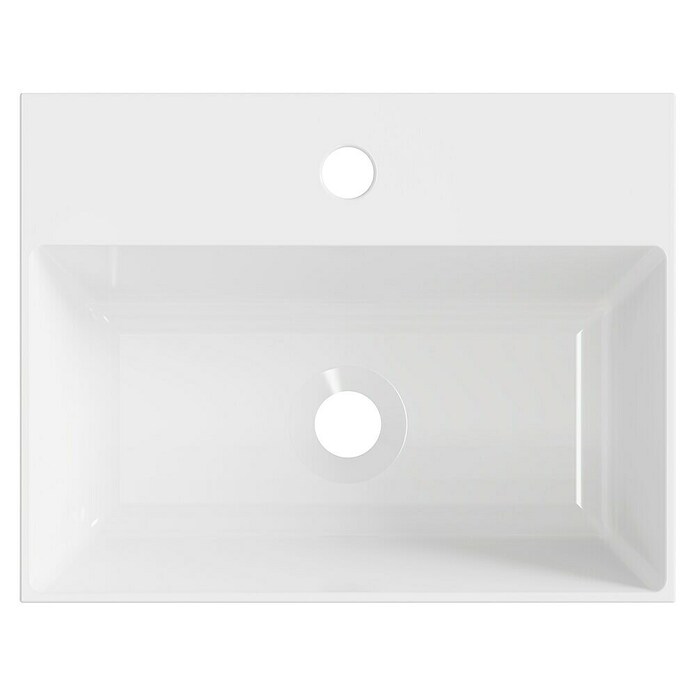 Artysan Lavabo de sobremesa Cuadrado (46 x 36 cm, Blanco) | BAUHAUS