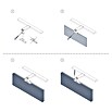 Artysan Aplique LED para espejo (4,71 W, 11,5 x 30 x 6,7 cm, Cromo) | BAUHAUS