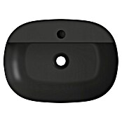 Artysan Lavabo de sobremesa Ovalado (52,8 x 38,6 cm, Negro) | BAUHAUS
