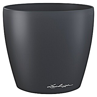 Lechuza Classico Okrogli lonec Color SINGLE (Zunanje dimenzije (Ø x V): 15 x 14 cm, Plastika, Antracit)