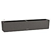 Lechuza Balconera Balkonkasten Stone (Max. Außenlänge: 100 cm, Höhe: 19 cm, Graphitschwarz) | BAUHAUS