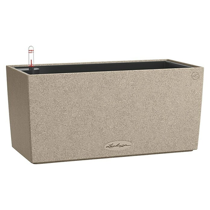 Lechuza Balconera Balkonkasten Stone (Max. Außenlänge: 40 cm, Höhe: 19 cm, Sandbeige) | BAUHAUS