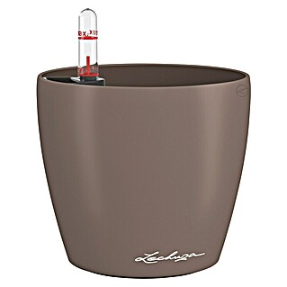 Lechuza Classico Pflanztopf Color (Außenmaß (Ø x H): 12 x 13 cm, Kunststoff, Muskat)