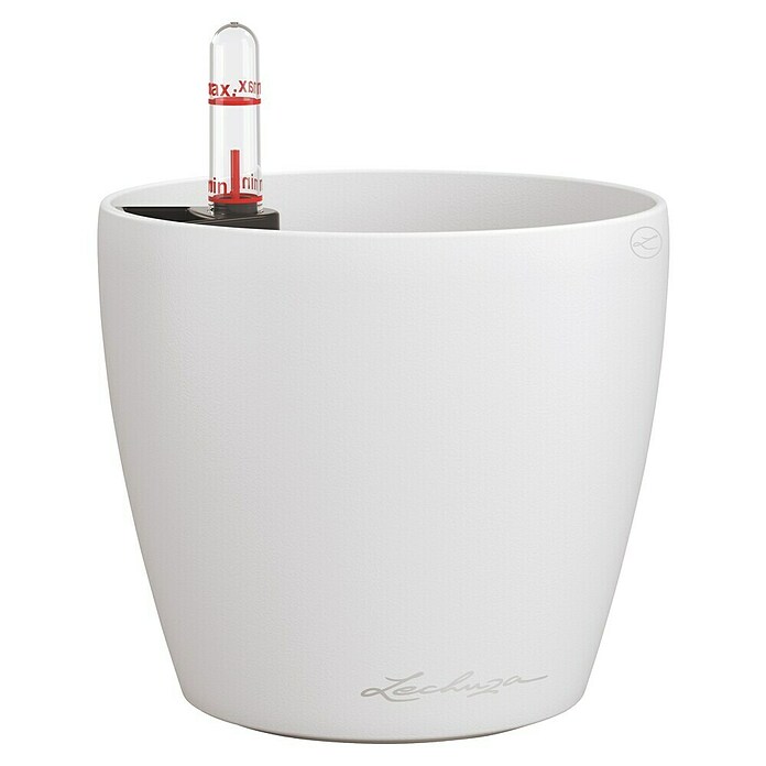 Lechuza Classico Pflanztopf Color (Außenmaß (Ø x H): 12 x 13 cm, Kunststoff, Weiß) | BAUHAUS