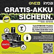 Ryobi ONE+ Akku-Heißklebepistole R18GLU (18 V, Li-Ionen, Ohne Akku)