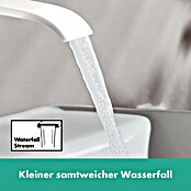 Hansgrohe Vivenis Grifo de lavabo (Blanco, Barra de tracción) | BAUHAUS