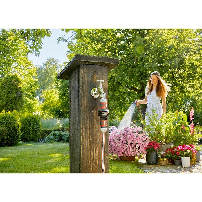 Gardena Contador de agua AquaCount (Funciona con pilas) | BAUHAUS