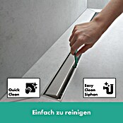 Hansgrohe Duschrinne RainDrain Allround (70 cm, Edelstahl) | BAUHAUS