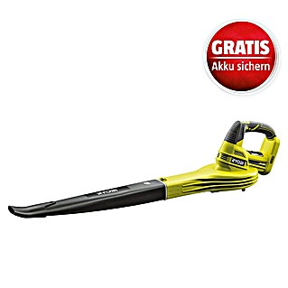 Ryobi ONE+ Akku-Laubbläser OBL 1820 S (18 V, Li-Ionen, Ohne Akku, Blasgeschwindigkeit: 245 km/h)