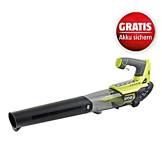 Ryobi ONE+ Akku-Laubbläser OBL18JB (18 V, Li-Ionen, Ohne Akku, Blasgeschwindigkeit: 160 km/h)