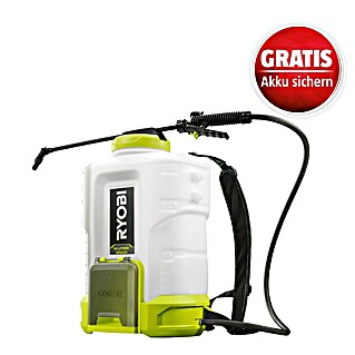 Ryobi ONE+ Akku-Drucksprühgerät 18V RY18BPSB-0 (18 V, Li-Ionen, Ohne Akku, Betriebsdruck: 3 bar - 6 bar)