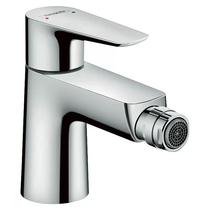 Hansgrohe Talis E Bidetarmatur - Chrom, Glänzend - Moderner Chrom-Bidetmischer mit Einhebelsteuerung und integrierter Bidetfunktion.