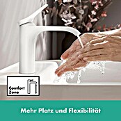 Hansgrohe Vivenis Grifo de lavabo (Blanco, Barra de tracción) | BAUHAUS