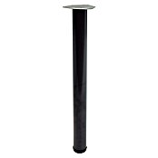 Pata para muebles (Ø x Al: 6 x 71,5 cm, Acero, Negro) | BAUHAUS