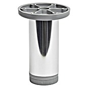 Pata para muebles (Ø x Al: 4 x 10 cm, Aluminio, Cromo, 1 ud.) | BAUHAUS