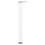 Pata para muebles (L x An x Al: 4 x 4 x 40 cm, Aluminio, Cromo, Cuadrado, 1 ud.) | BAUHAUS