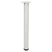 Pata para muebles (Ø x Al: 6 x 71,5 cm, Acero, Blanco) | BAUHAUS