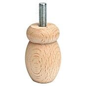 Rei Pata para muebles Ranni (Ø x Al: 3,6 x 5,5 cm, Madera) | BAUHAUS
