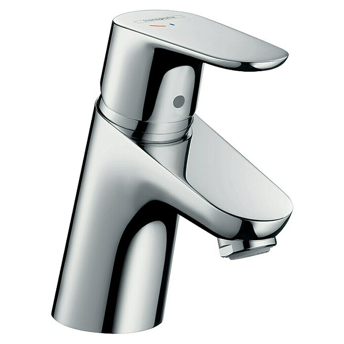 Hansgrohe Focus Waschtischarmatur – Wassersparend Mit EcoSmart, Chrom, Ohne Ablauf