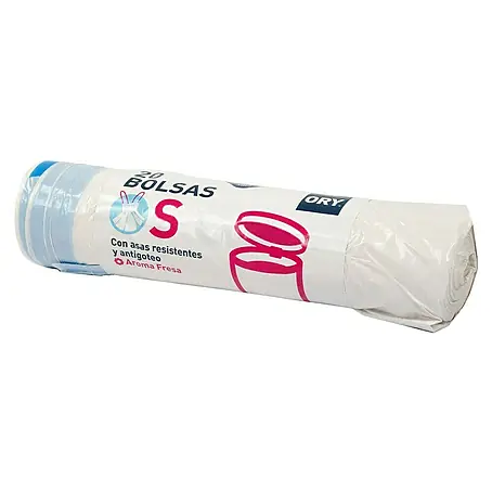 Bolsas de basura con cierre fácil S