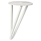 Rei Pata para muebles Tri (Ø x Al: 10 x 16 cm, Acero, Blanco) | BAUHAUS