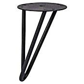 Rei Pata para muebles Tri (Ø x Al: 10 x 16 cm, Acero, Negro) | BAUHAUS