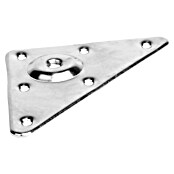 Rei Montageplatte (L x B x H: 120 x 90 x 7 mm, Gewinde: M 8) | BAUHAUS