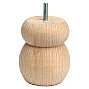 Rei Pata para muebles Bolas (Ø x Al: 10 x 8,5 cm, Capacidad de carga: 30 kg, Madera) | BAUHAUS