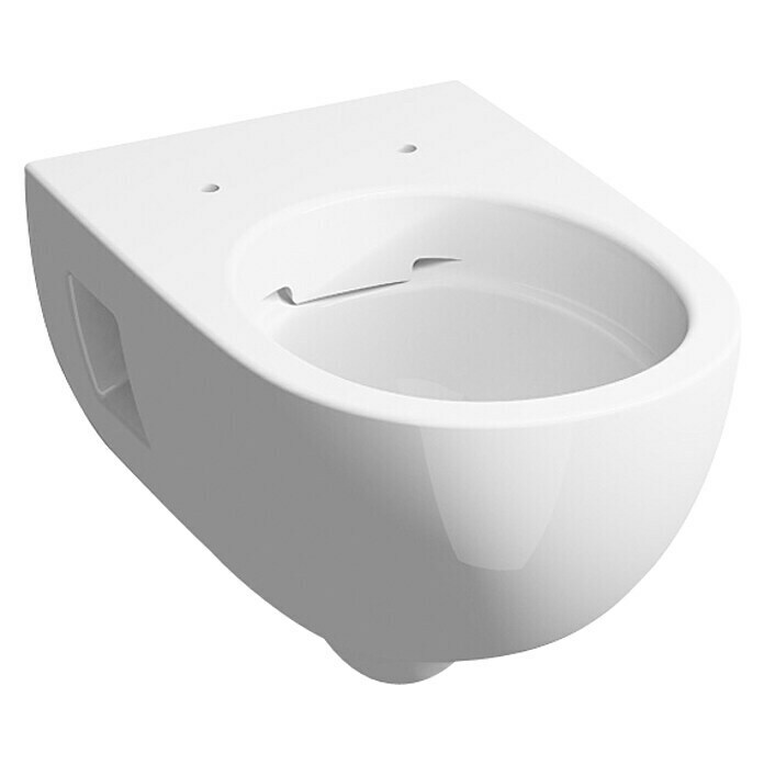 Geberit Renova Nr. 1 Spülrandloses Wand-WC Premium (Ohne WC-Sitz, Mit Beschichtung, Keramik, Weiß)