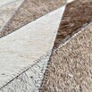 Kayoom Echtlederteppich Eclipse 510 (Grau, 150 x 80 cm)