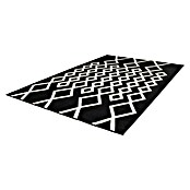 Kayoom Kurzflorteppich Lina 400 (Schwarz, 230 x 160 cm)