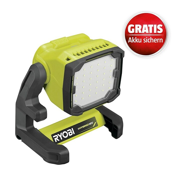 Ryobi ONE+ LED-Akkustrahler RLFD18-0 (1.800 lm) | BAUHAUS