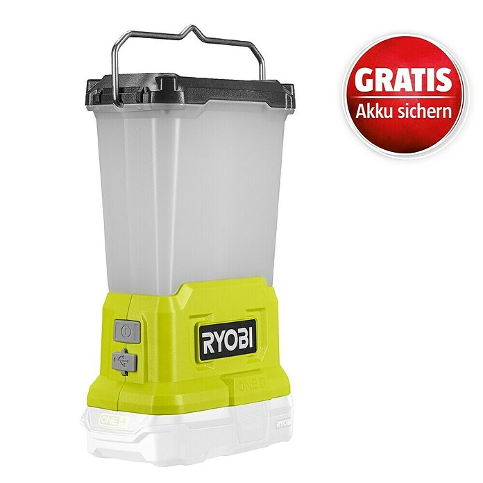 Ryobi ONE+ LED-Leuchte RLL18-0  (850 lm, Ohne Akku) | BAUHAUS