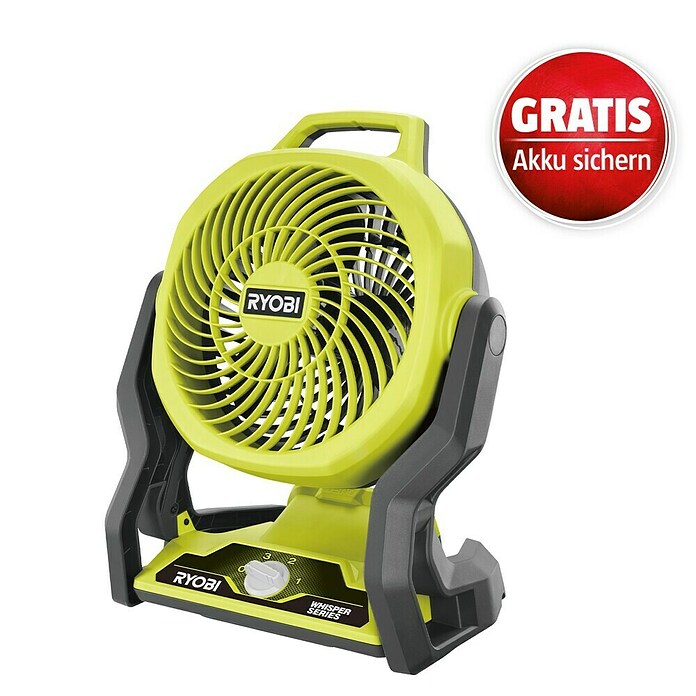 Ryobi ONE+ Akku-Ventilator RF18-0 (18 V, Ohne Akku) | BAUHAUS