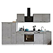 Respekta Küchenzeile Malia Typ 2 (Breite: 310 cm, Beton, Mit Elektrogeräten) | BAUHAUS