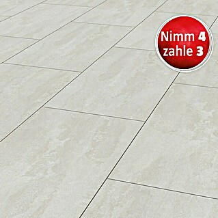 LOGOCLIC Ceramico Laminat Bright Powder (638 x 330 x 8 mm, Fliese, Bright Powder)