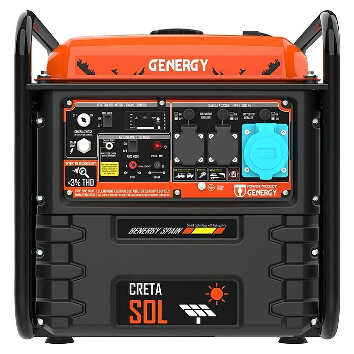 Genergy Generador Creta Sol (7,2 kW, Volumen del depósito: 25 l) | BAUHAUS