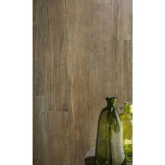 Tau ceramica Keramische tegel Rennes Umbar (20 x 75 cm, Umber / Bruin) | BAUHAUS