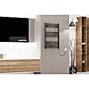 Rointe Radiador toallero eléctrico Elba CLV (An x Al: 55 x 77 cm, 300 W, Negro) | BAUHAUS