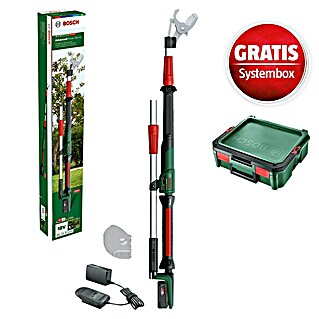 Bosch Power for All 18V Maschinenpaket inkl. Akku-Kit (Akku-Gartenschere AdvancedPrune 18V-45 mit Verlängerungsstange & gratis Systembox)